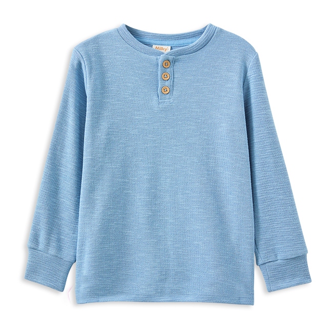 Milky Pale Henley 00-1Y